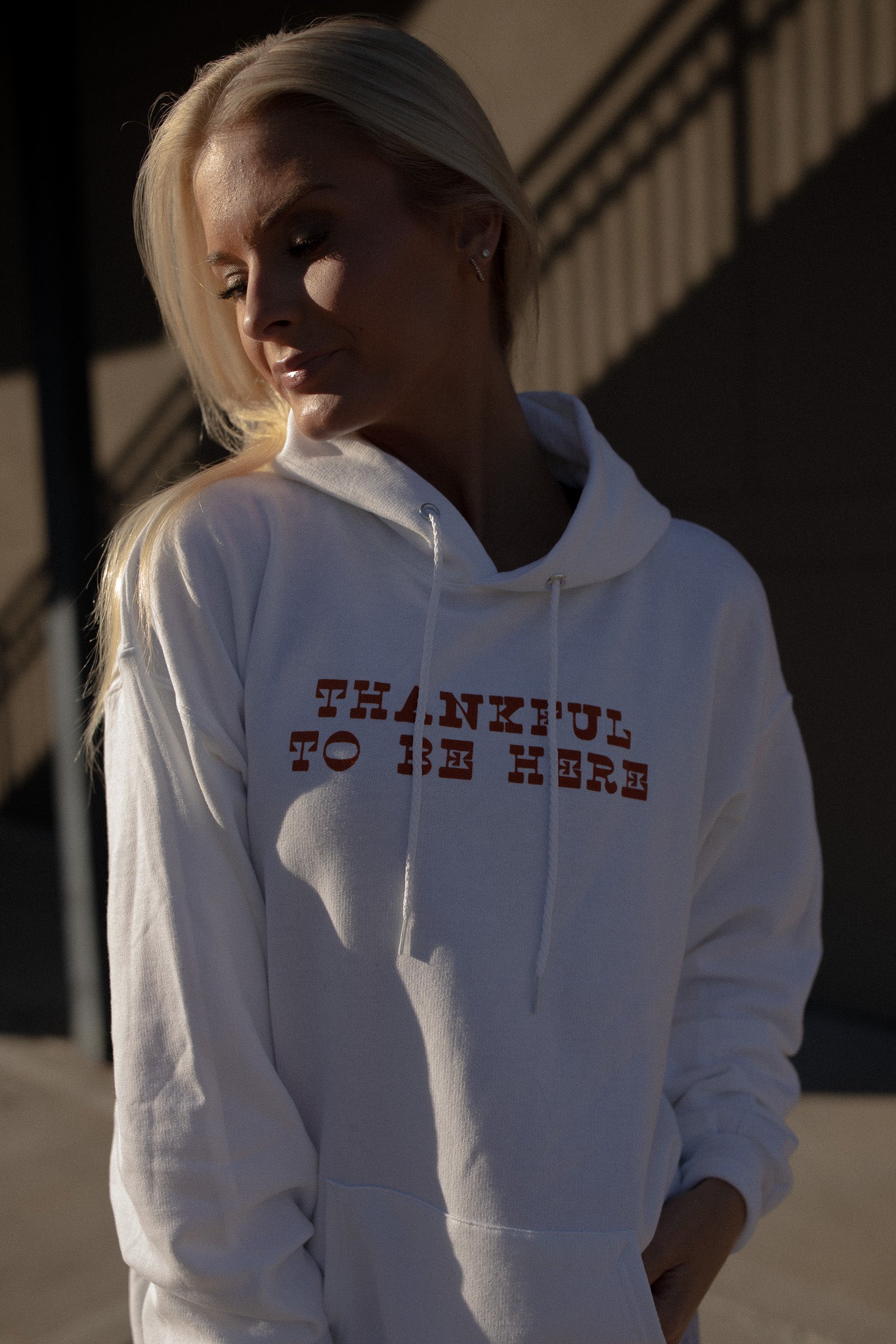 Thankful to Be Here Hoodie