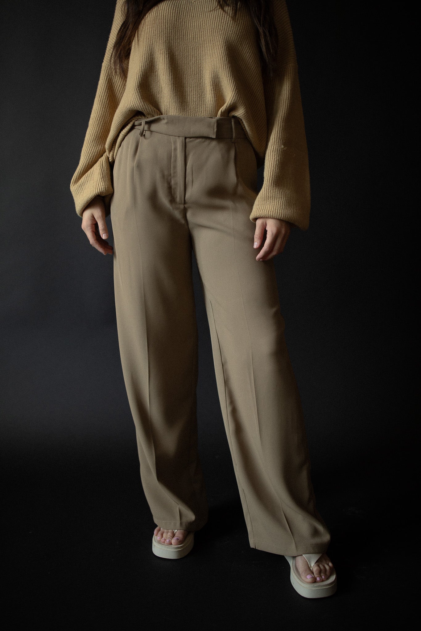 Soho Camel Trousers