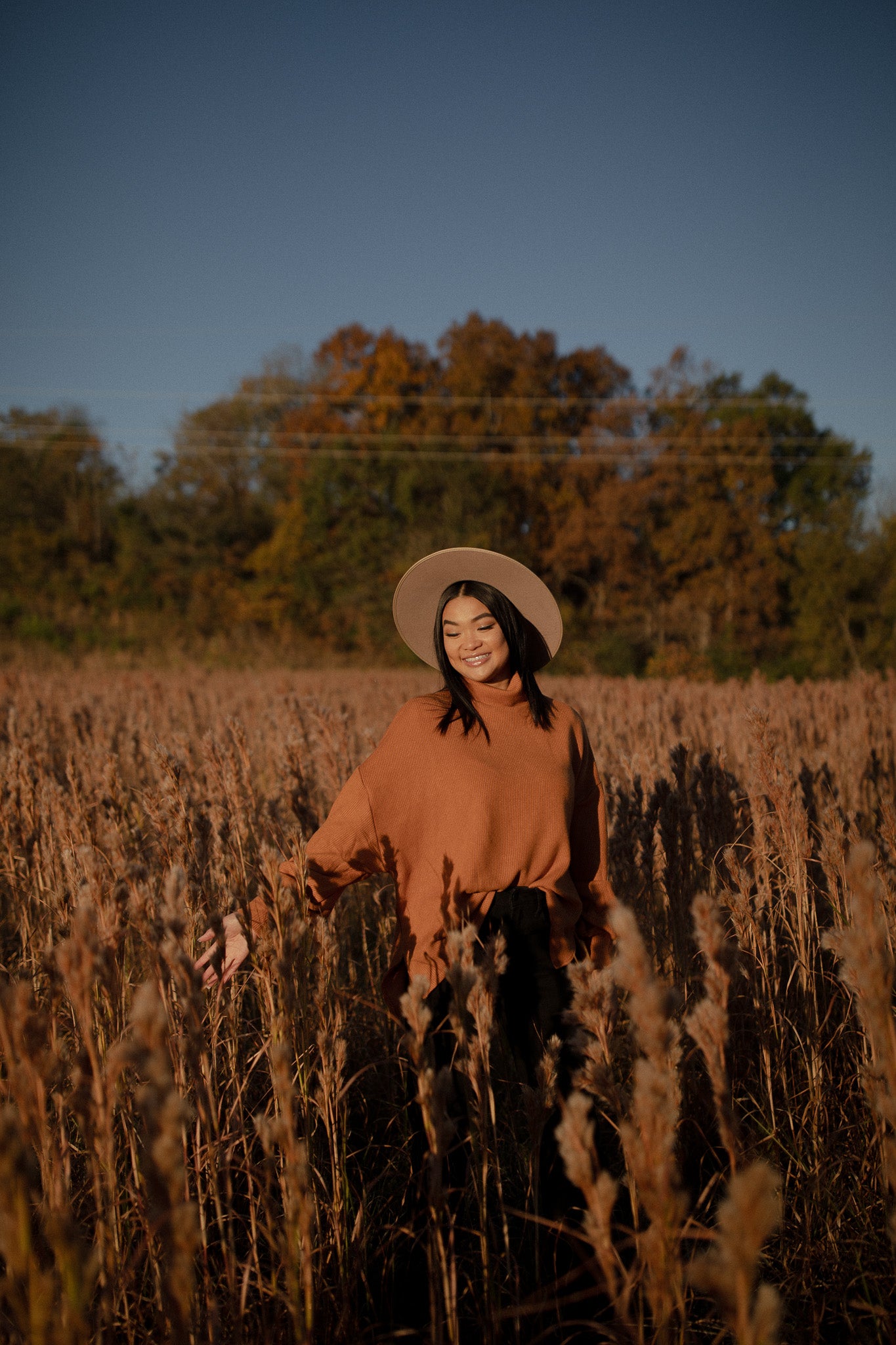 Balloon Sleeve Sweater (camel)