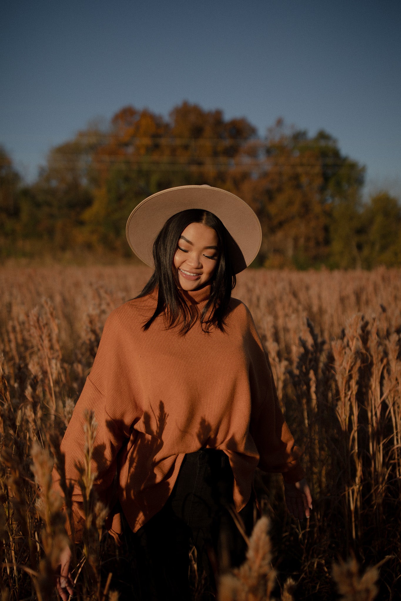 Balloon Sleeve Sweater (camel)