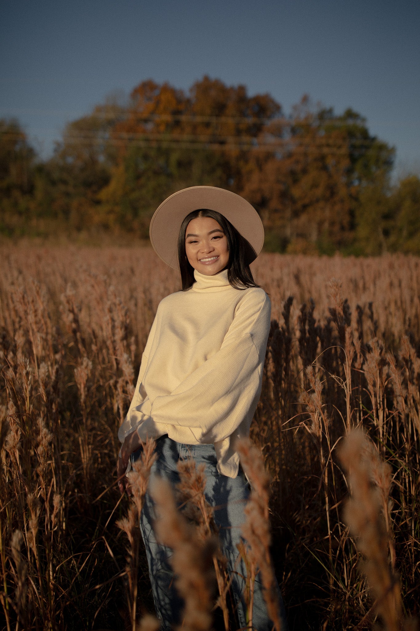 Balloon Sleeve Sweater (cream)