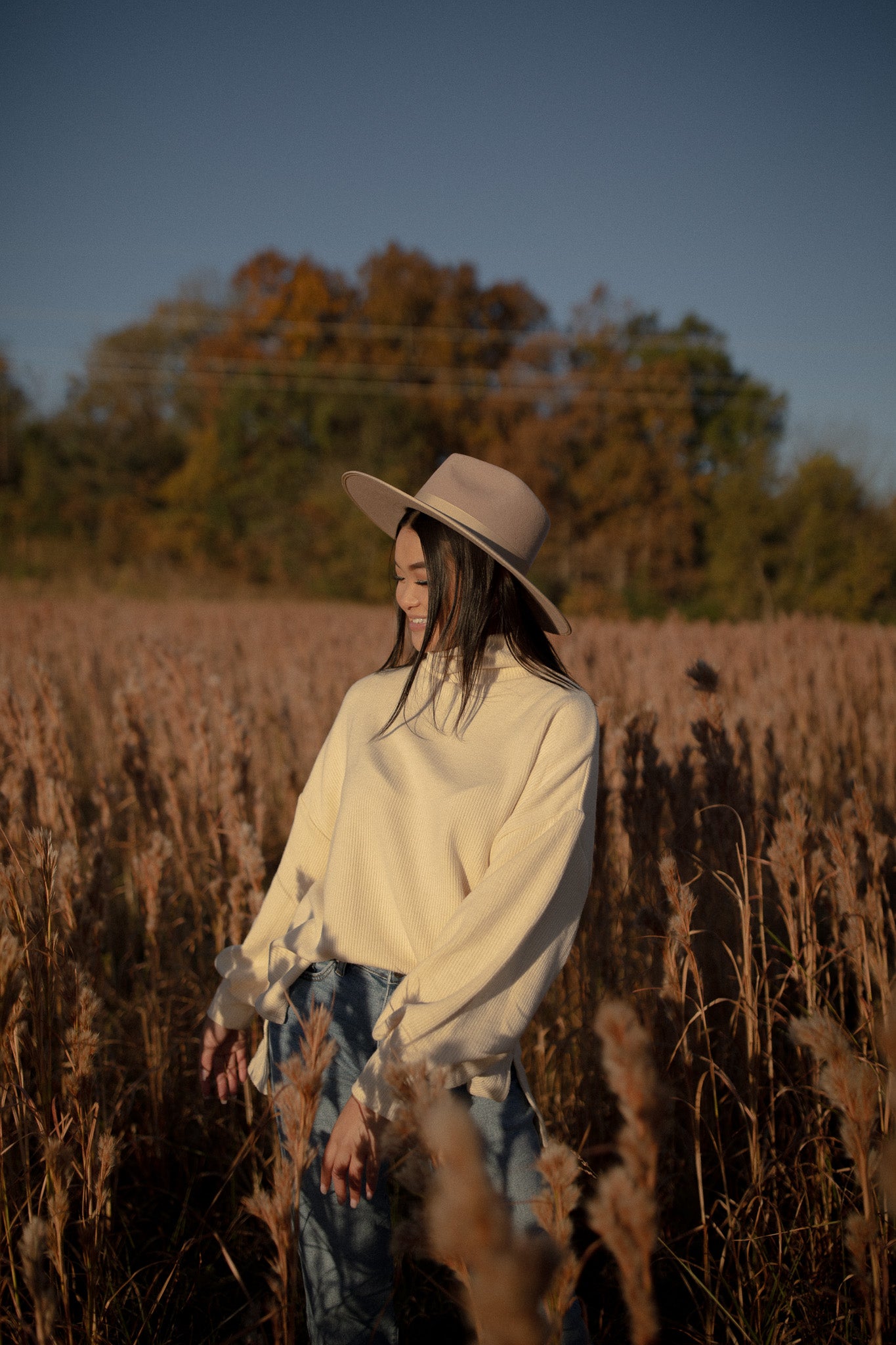 Balloon Sleeve Sweater (cream)