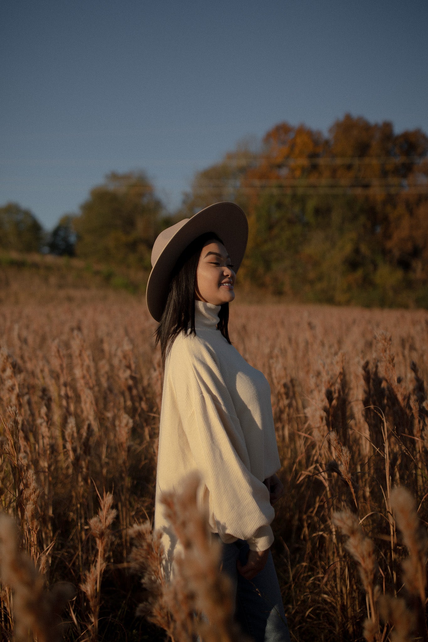 Balloon Sleeve Sweater (cream)