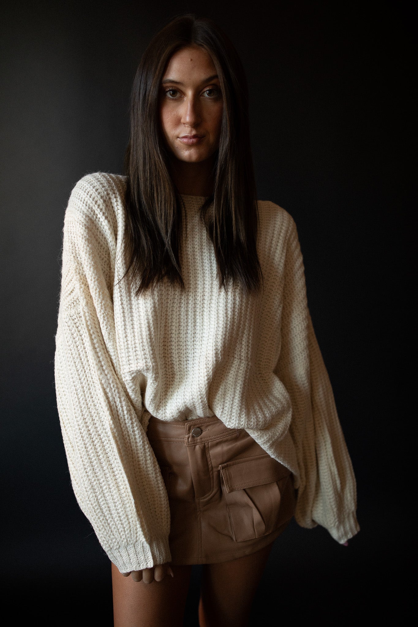 LITTLE LIES Murcia Sweater (cream)