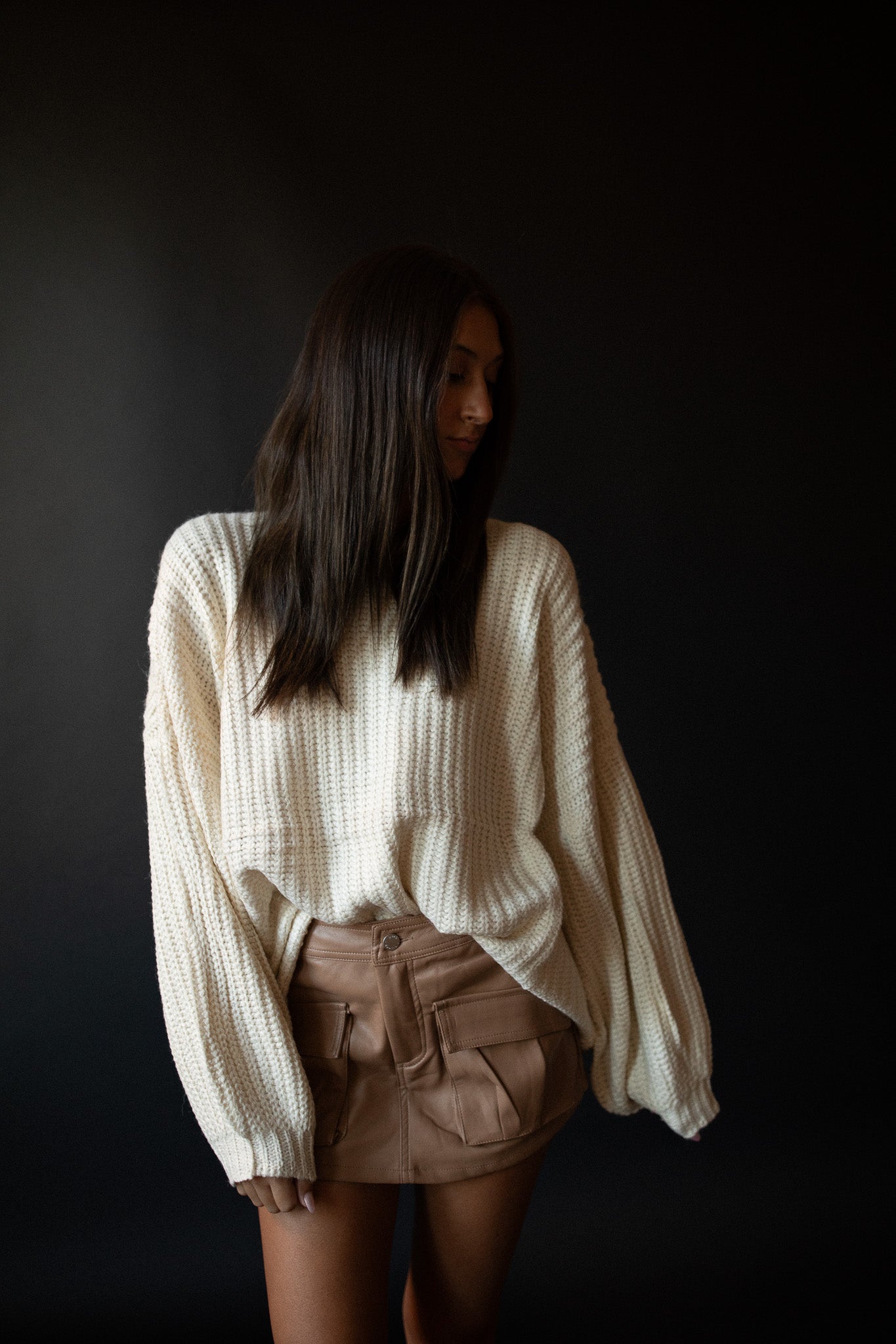LITTLE LIES Murcia Sweater (cream)