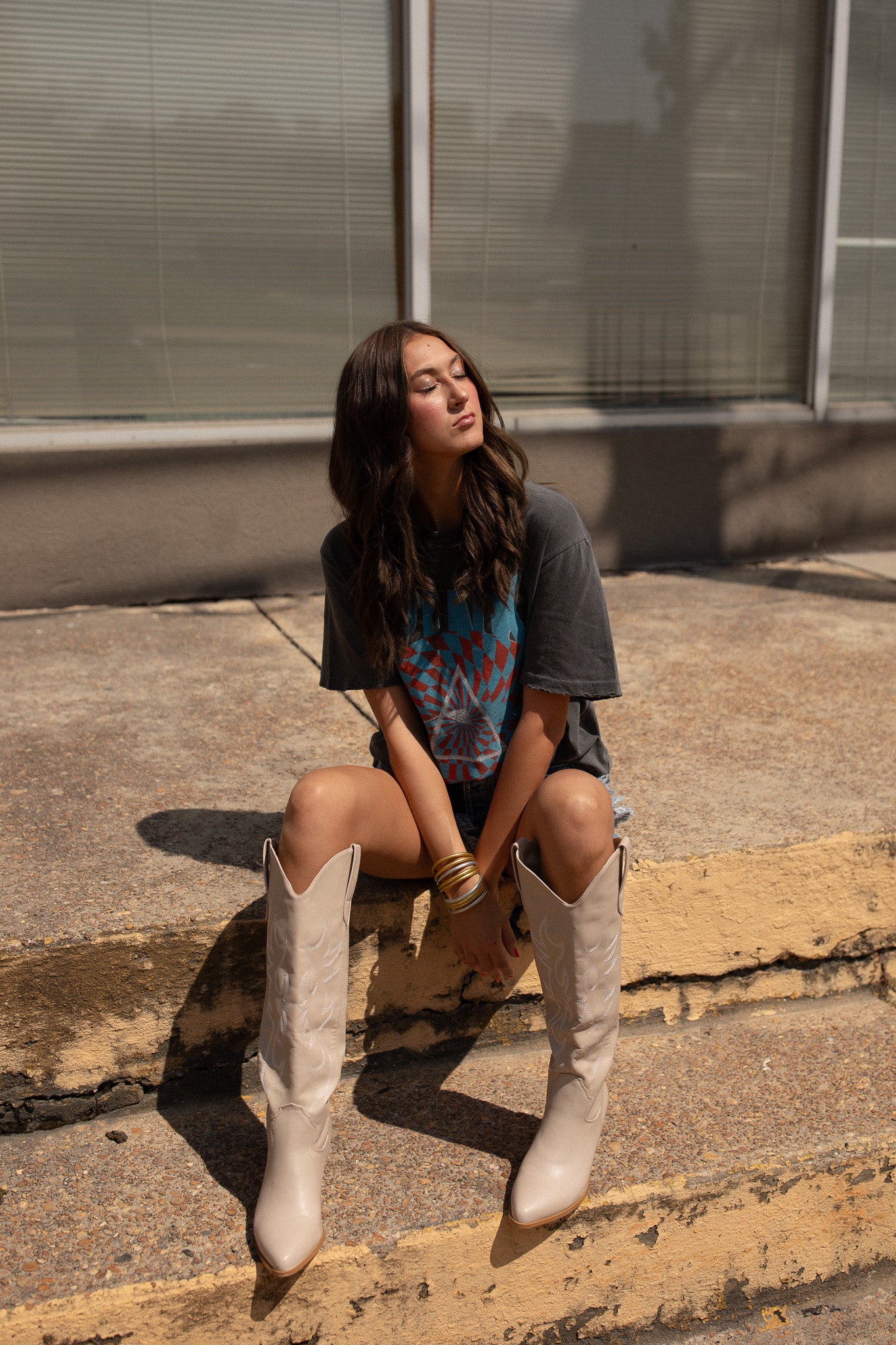 Junk Food - Unisex Pink Floyd Vintage Tee