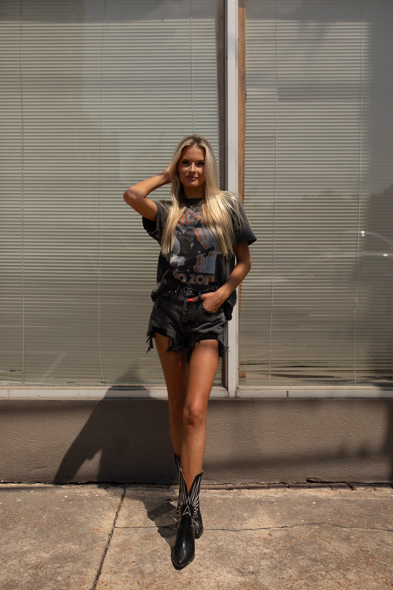 Junk Food - ACDC Vintage Tee