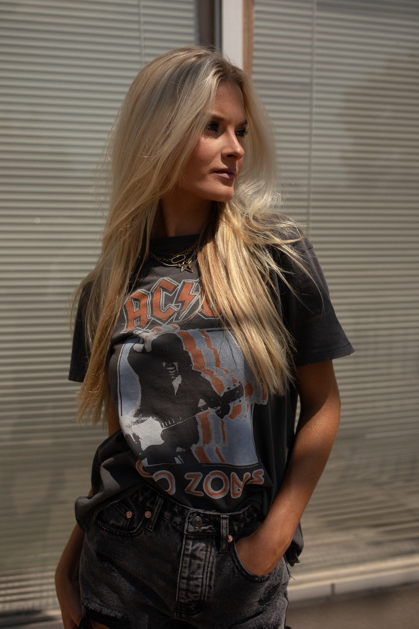 Junk Food - ACDC Vintage Tee