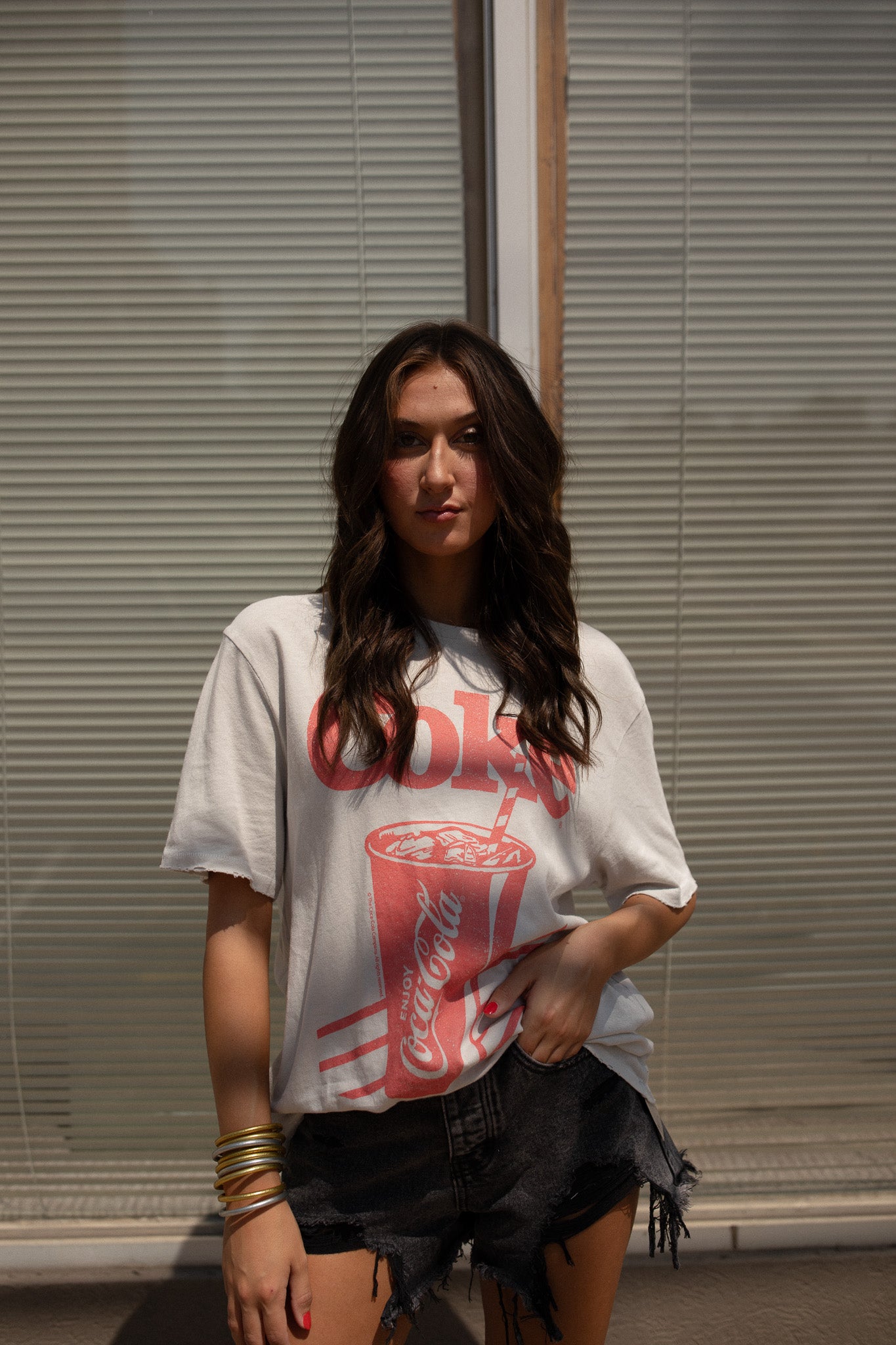 Junk Food - Unisex Coke Vintage Tee