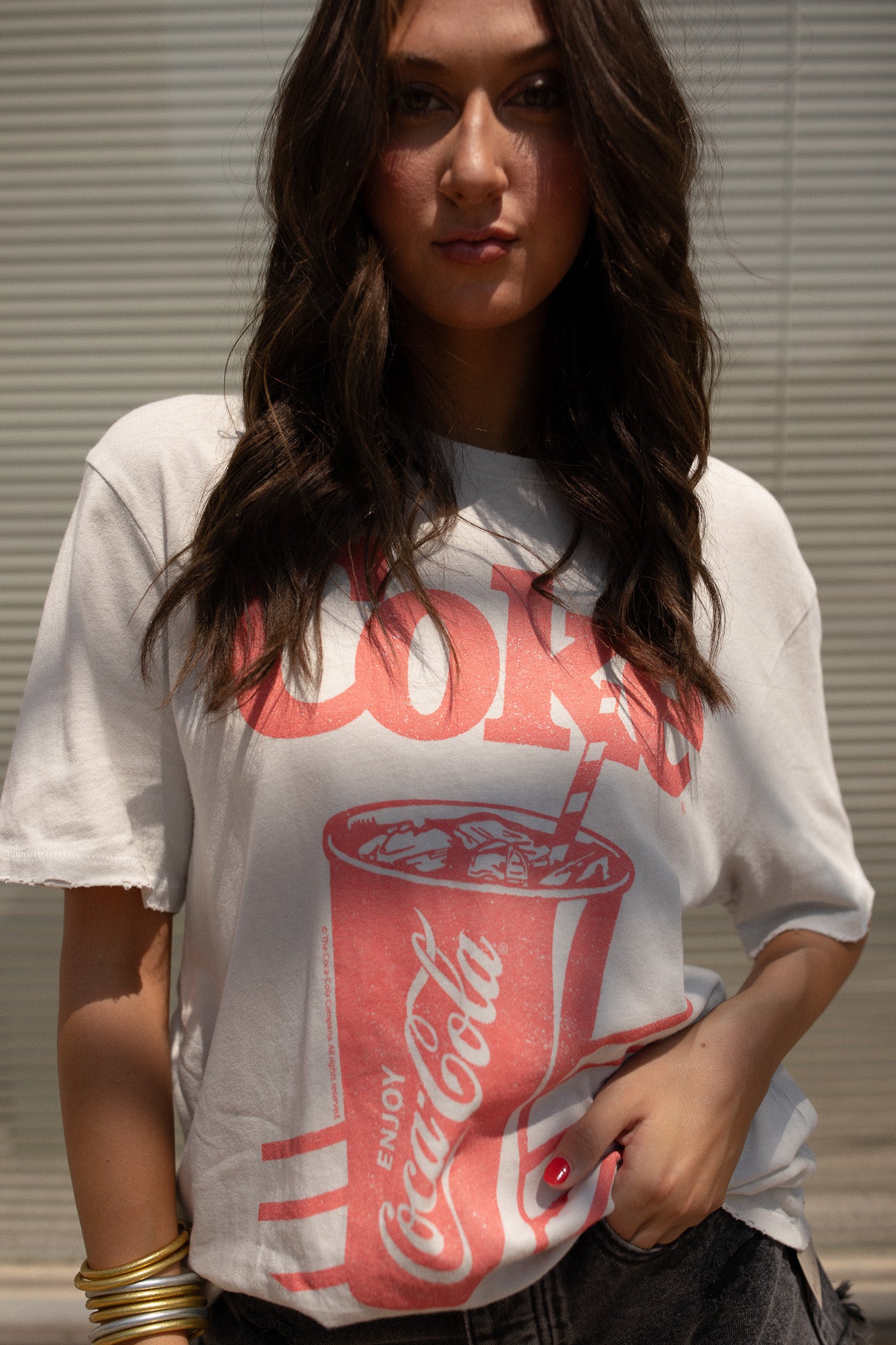 Junk Food - Unisex Coke Vintage Tee
