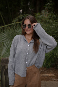 The Piper Cardigan (grey)