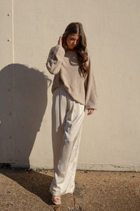 BEST SELLER Homebody Sweater (taupe) - GEORGE-MARY'S