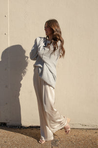 BEST SELLER Homebody Sweater (grey) - GEORGE-MARY'S
