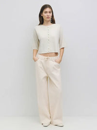 The Stacey Cardigan (heather grey) - GEORGE-MARY'S