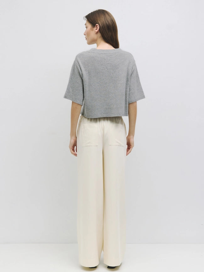 The Stacey Cardigan (heather grey) - GEORGE-MARY'S