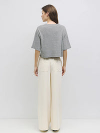 The Stacey Cardigan (heather grey) - GEORGE-MARY'S