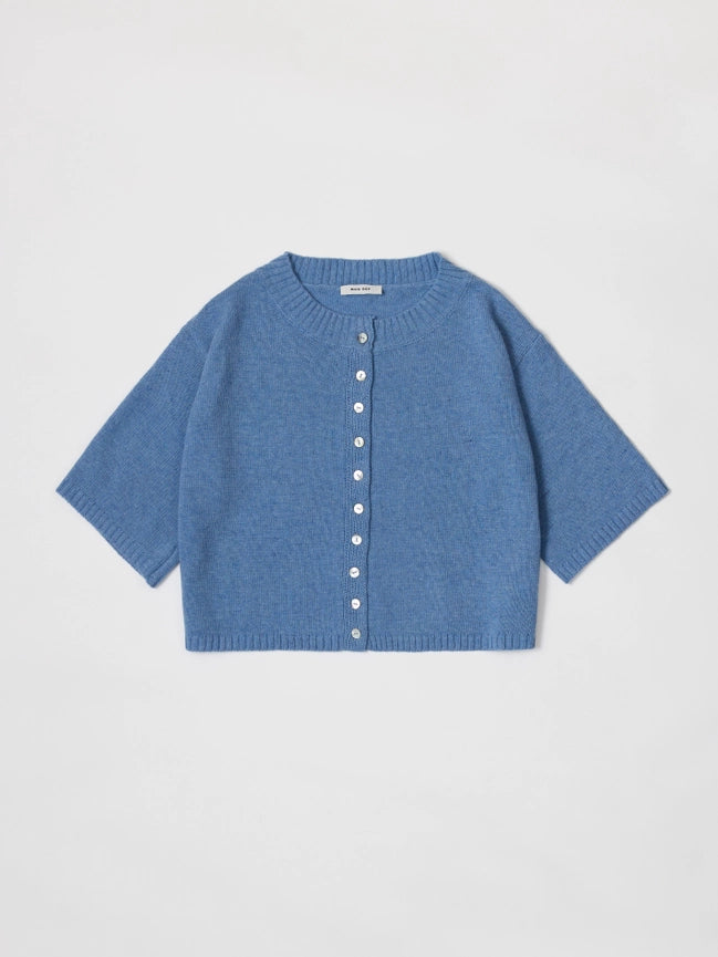 The Stacey Cardigan (heather grey) - GEORGE-MARY'S