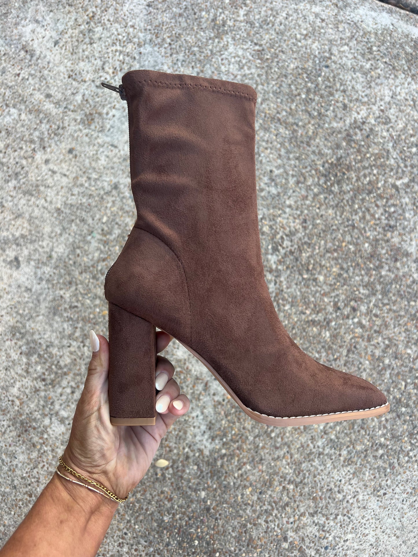 Camille Bootie (cognac)