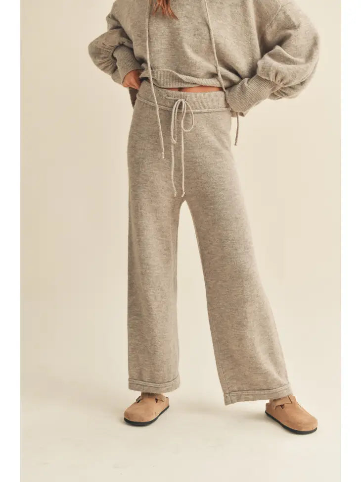 The Muse Sweater Pants (taupe)