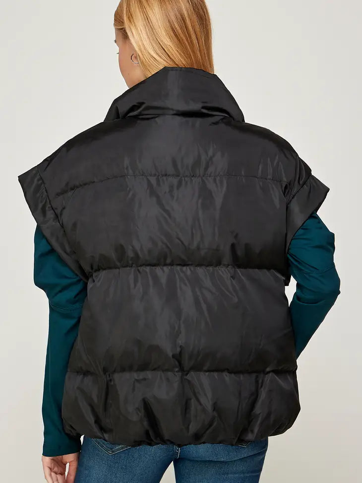 Ellison Puffer Vest (black)