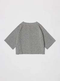 The Stacey Cardigan (heather grey) - GEORGE-MARY'S