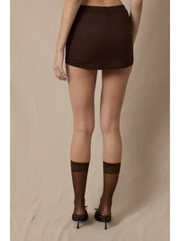 Minimalist Mini Skort (chocolate)