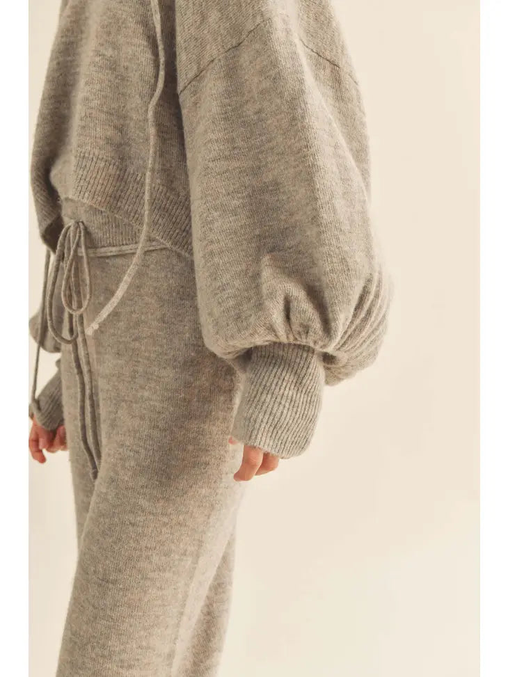 The Muse Sweater Pants (taupe)