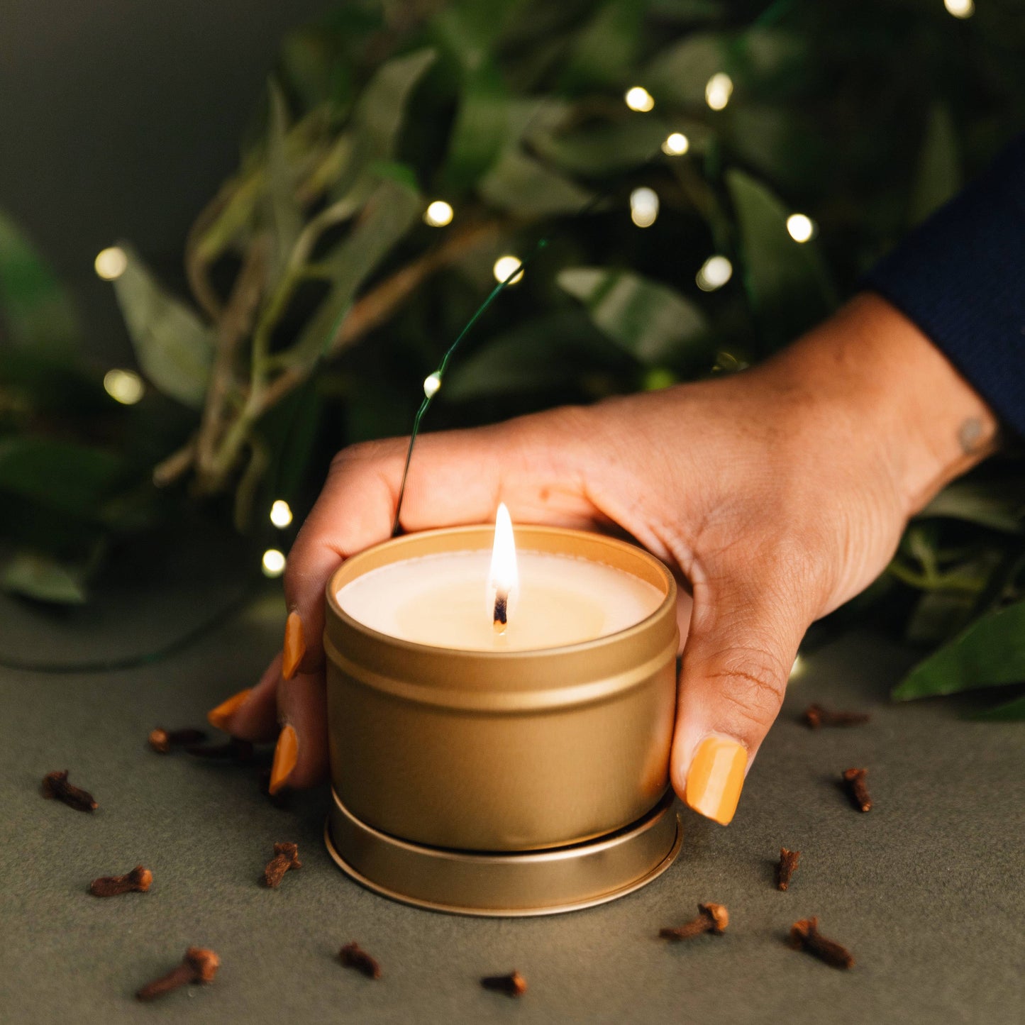 Travel Tin Candles Merry + Bright (Seasonal)