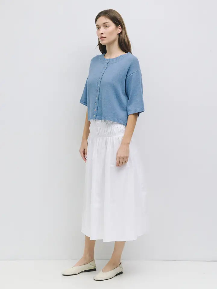 The Stacey Cardigan (heather grey) - GEORGE-MARY'S
