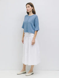 The Stacey Cardigan (heather grey) - GEORGE-MARY'S