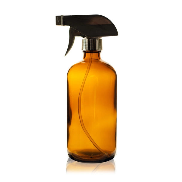 16oz Amber Glass Spray Bottle