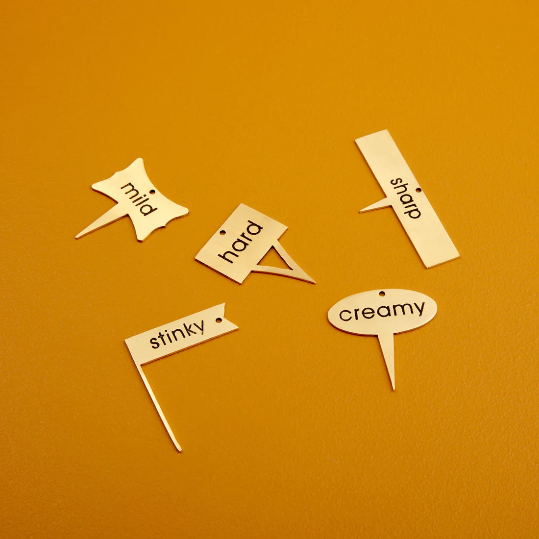 Gold Cheese Markers