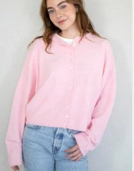 BEST SELLER The Piper Cardigan (baby pink) - GEORGE-MARY'S