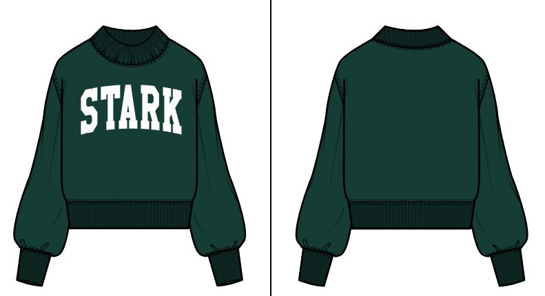 Hunter Green STARK Sweatshirt