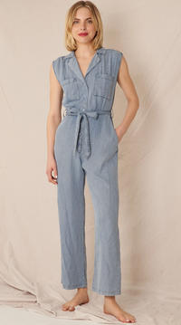 Rosie Collared Jumpsuit - GEORGE-MARY'S