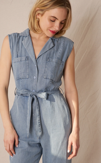 Rosie Collared Jumpsuit - GEORGE-MARY'S