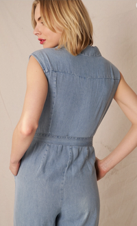 Rosie Collared Jumpsuit - GEORGE-MARY'S