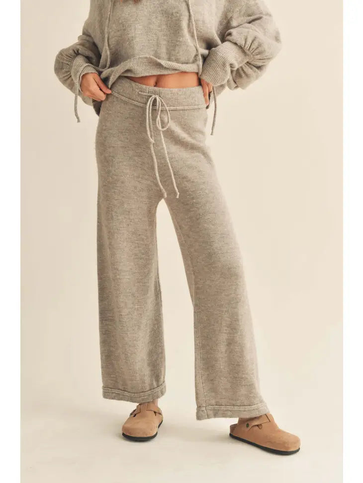 The Muse Sweater Pants (taupe)
