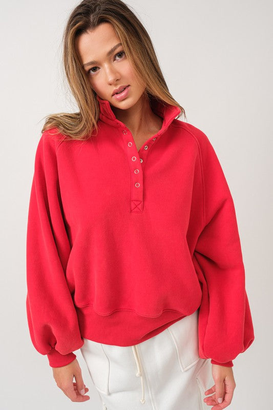 SALE BEST SELLER College Prep Sweatshirt (cardinal red) - GEORGE-MARY'S