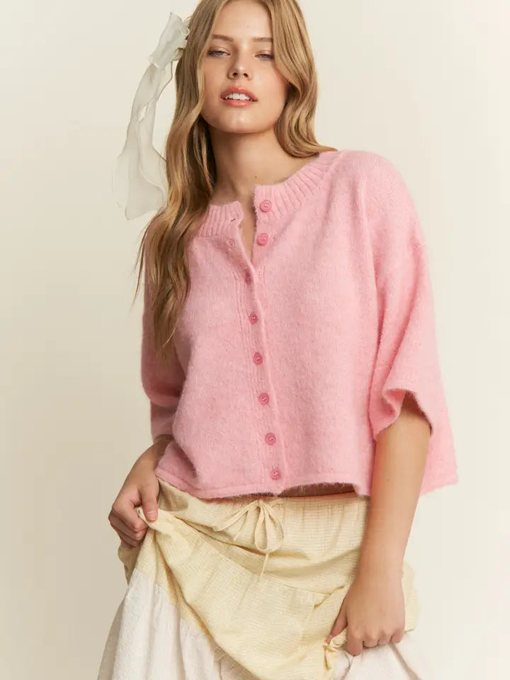 The Penny Cardigan (blush)