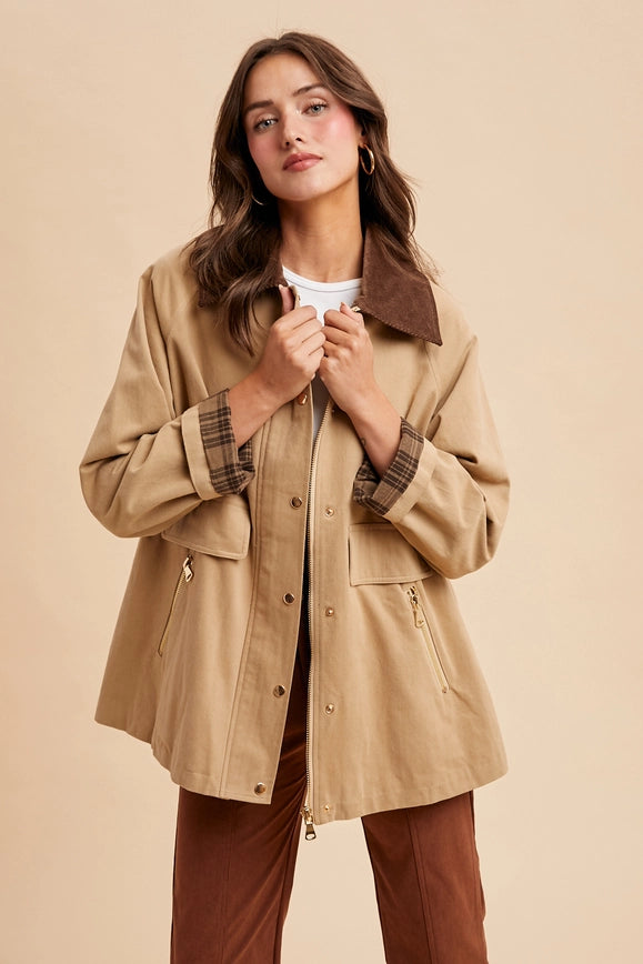 The Chore Jacket (sandy beige)