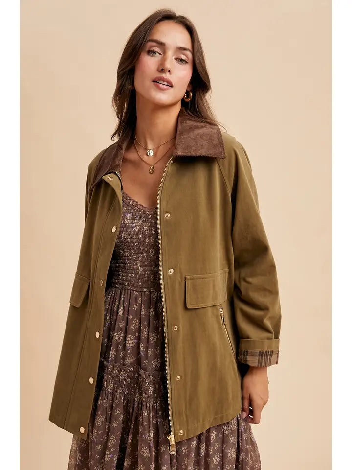 The Chore Jacket (olive)
