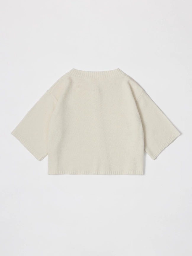 The Stacey Cardigan (heather grey) - GEORGE-MARY'S