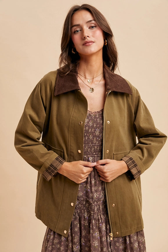 The Chore Jacket (olive)