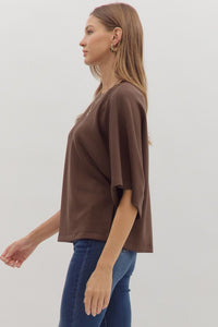 The Wells Top (brown)