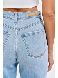 Super High Rise Dad Jean (light)