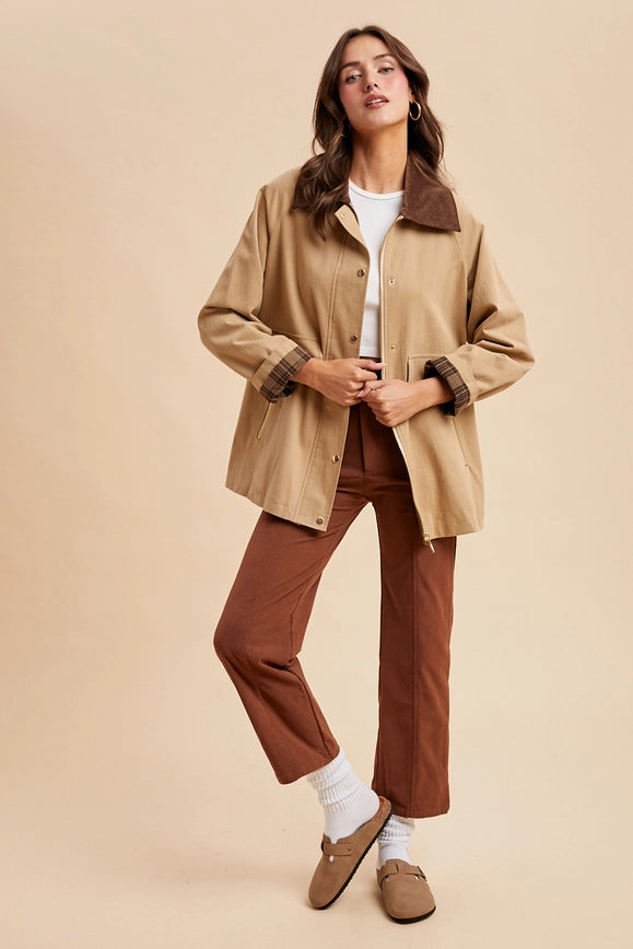 The Chore Jacket (sandy beige)