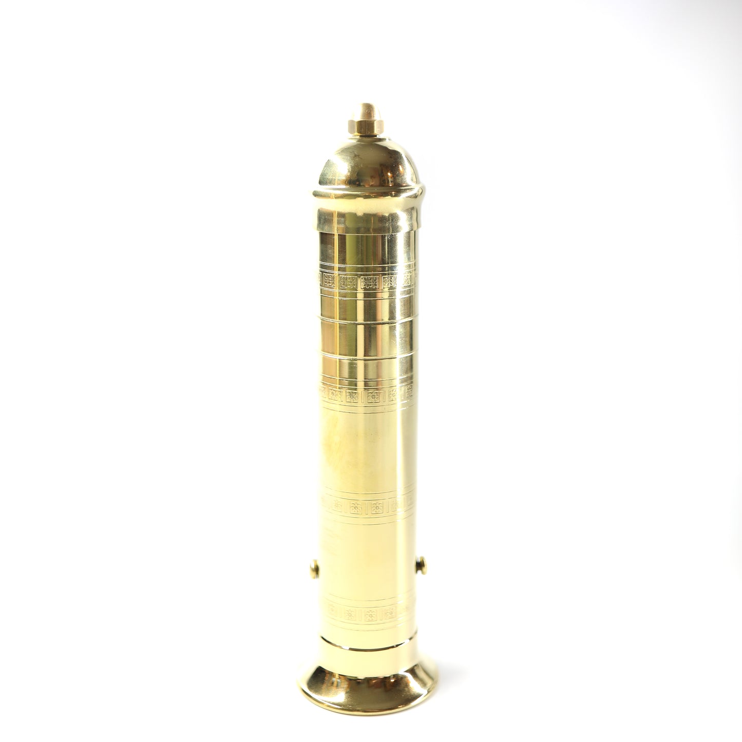 European Brass Pepper Mill 9"