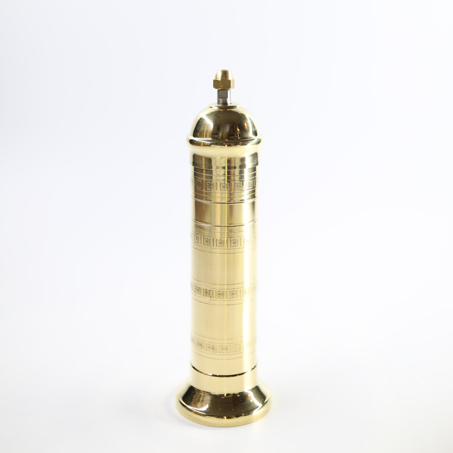 European Brass Salt Mill 8"