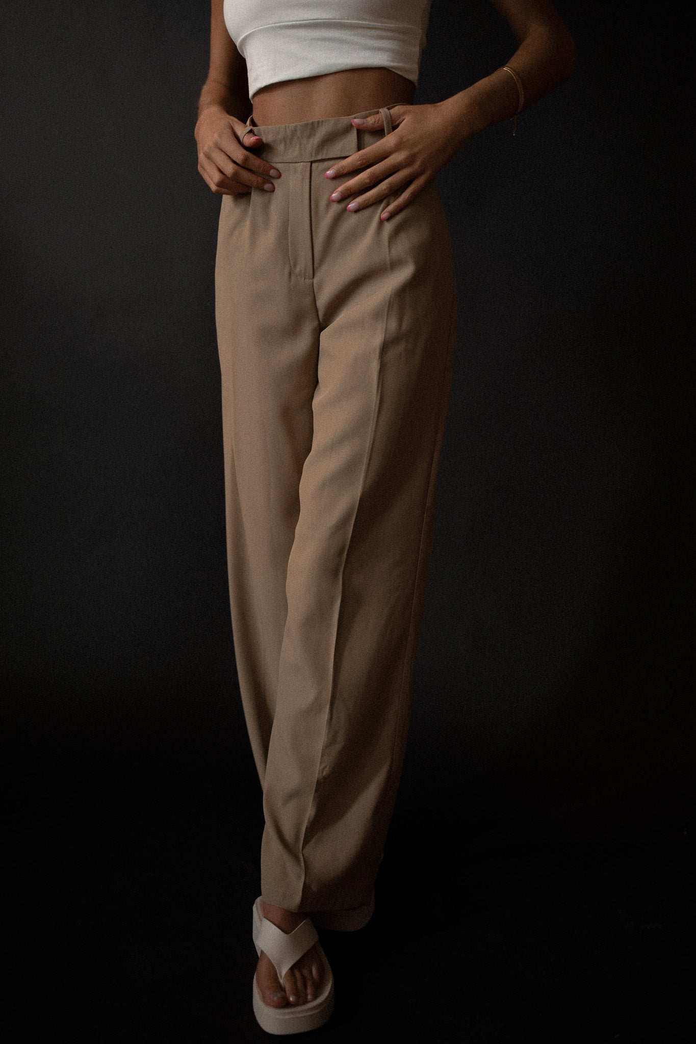 Soho Camel Trousers